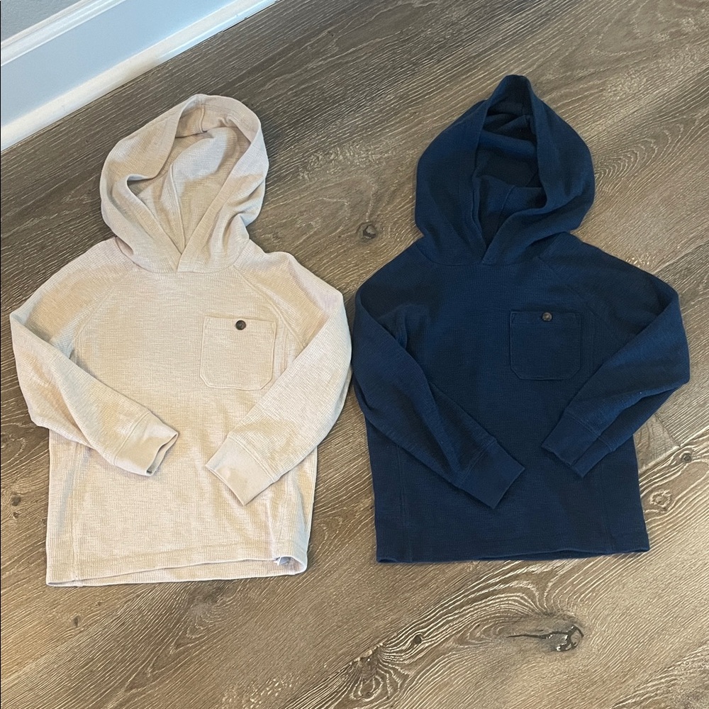 Old Navy Kids Hoodies - Beige and Navy